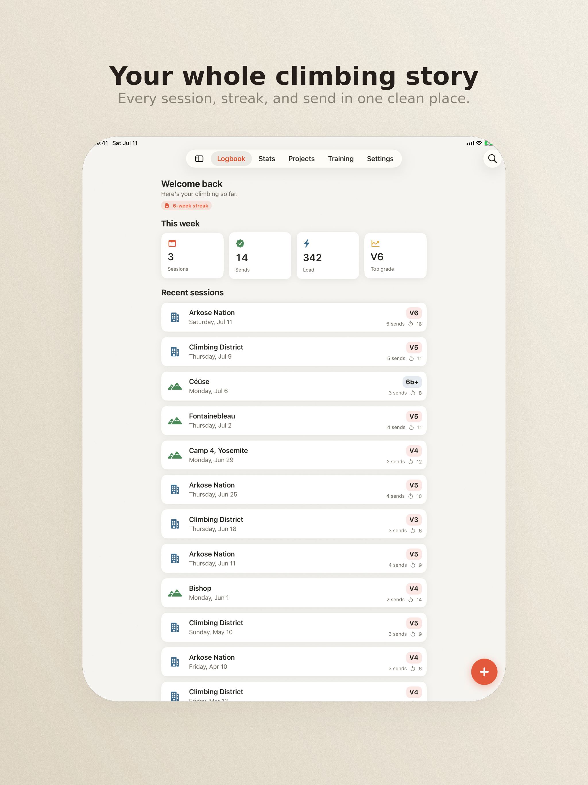 Cragly: Climbing Log & Stats screenshot 10