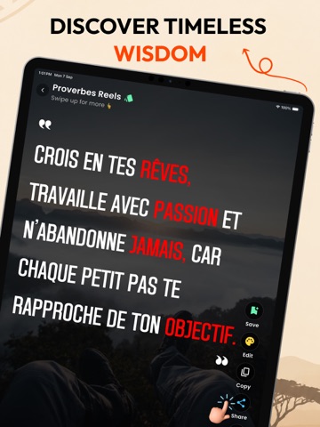 African Proverbs and Quotes iPad screenshot