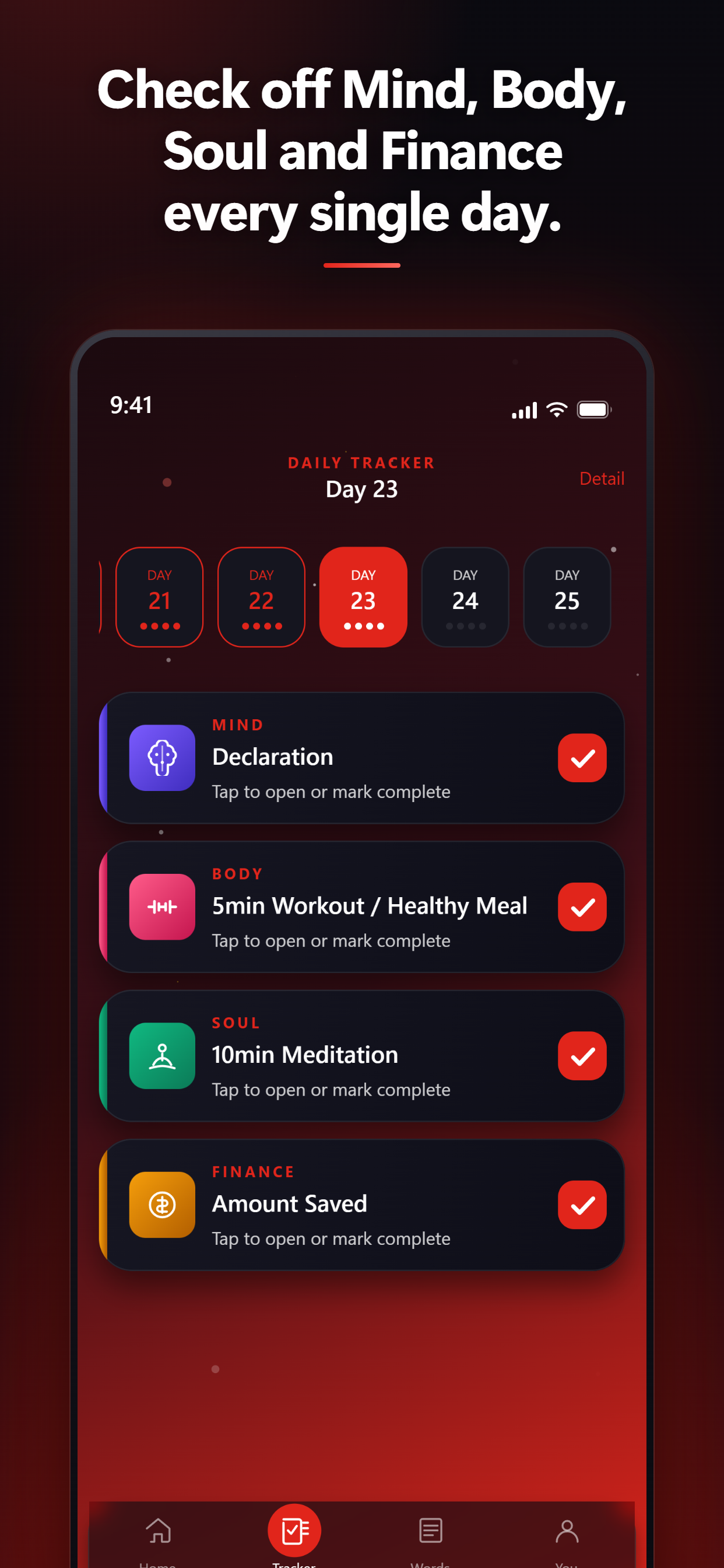 40 Days of Focus screenshot 2