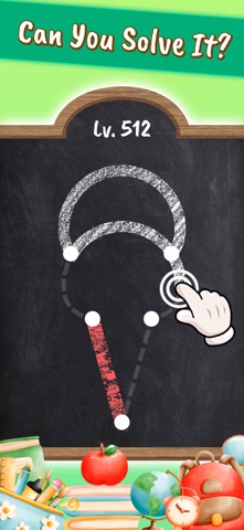 One Line: Drawing Chalkboard iPhone screenshot