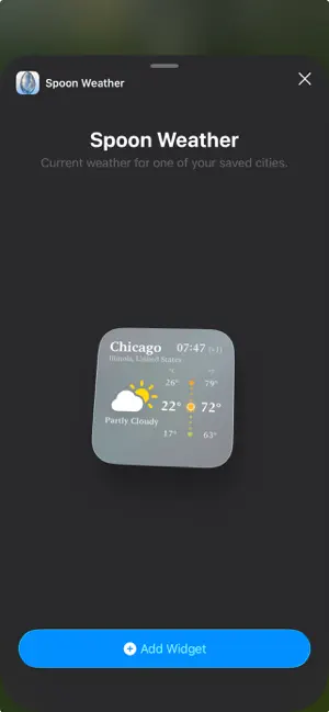 Spoon Weather screenshot 2