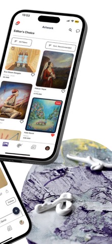 Artlusive: Sell & Collect Art iPhone screenshot