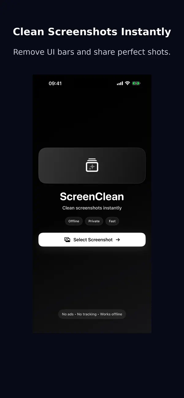 Screenshot #1 pour Screen_Clean