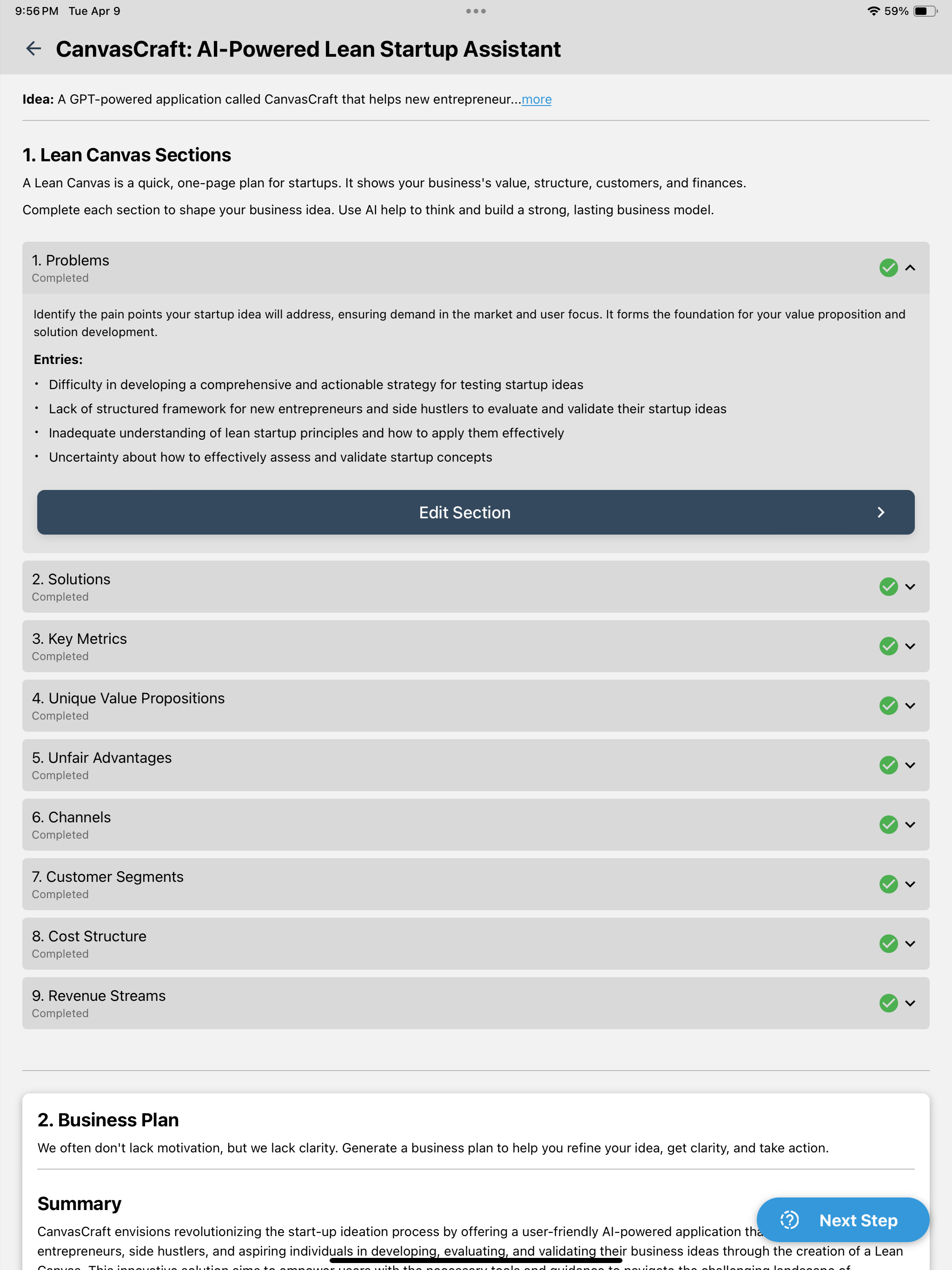 CanvasCraft - Startup Builder screenshot 8