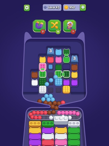 Meow Flow: Sort Puzzle iPad screenshot