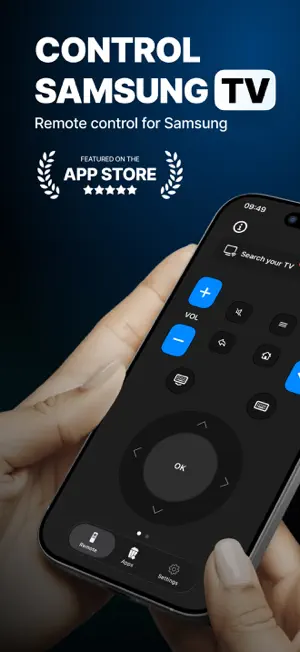 Samsung Smart TV Remote. screenshot 1