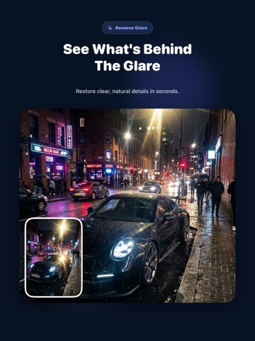 Remove Glare From Photo iPad screenshot