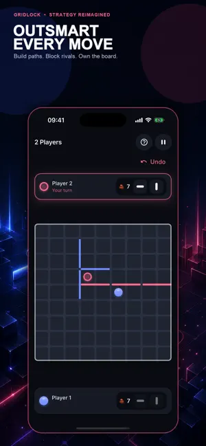 Gridlock: Strategy Board Game screenshot 1