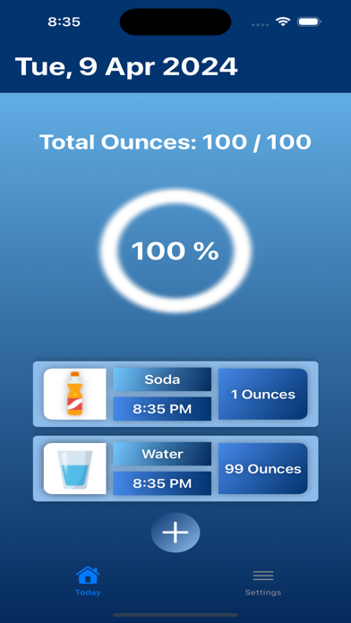Simple Hydration Screenshot