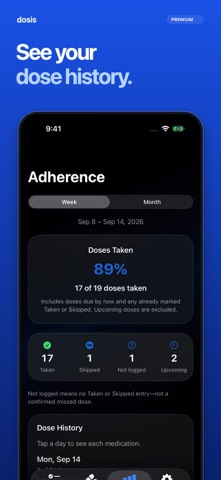 Medication Tracker - Dosis Screenshot 4 of 5