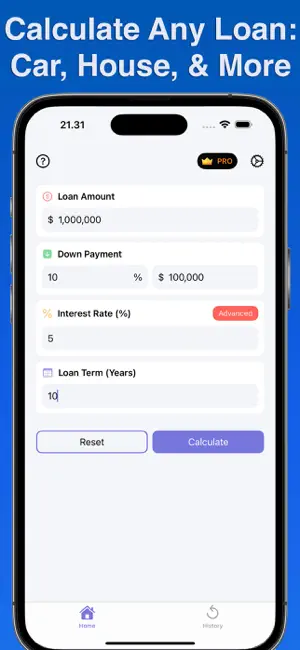 Loan Calculator - LoanPlan screenshot 1