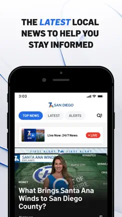 NBC 7 San Diego News & Weather iPhone image 3