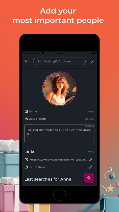 Gift Ideas: Giftadvisor AI app Screenshot