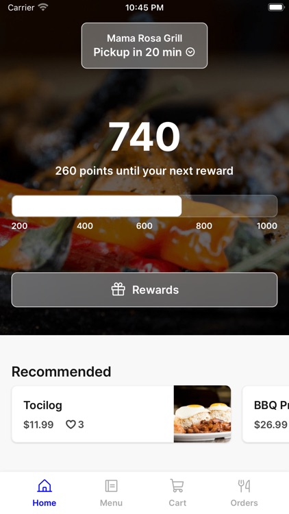 Mama Rosa Grill Online