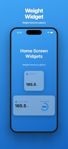 Weigh Easy iPhone screenshot
