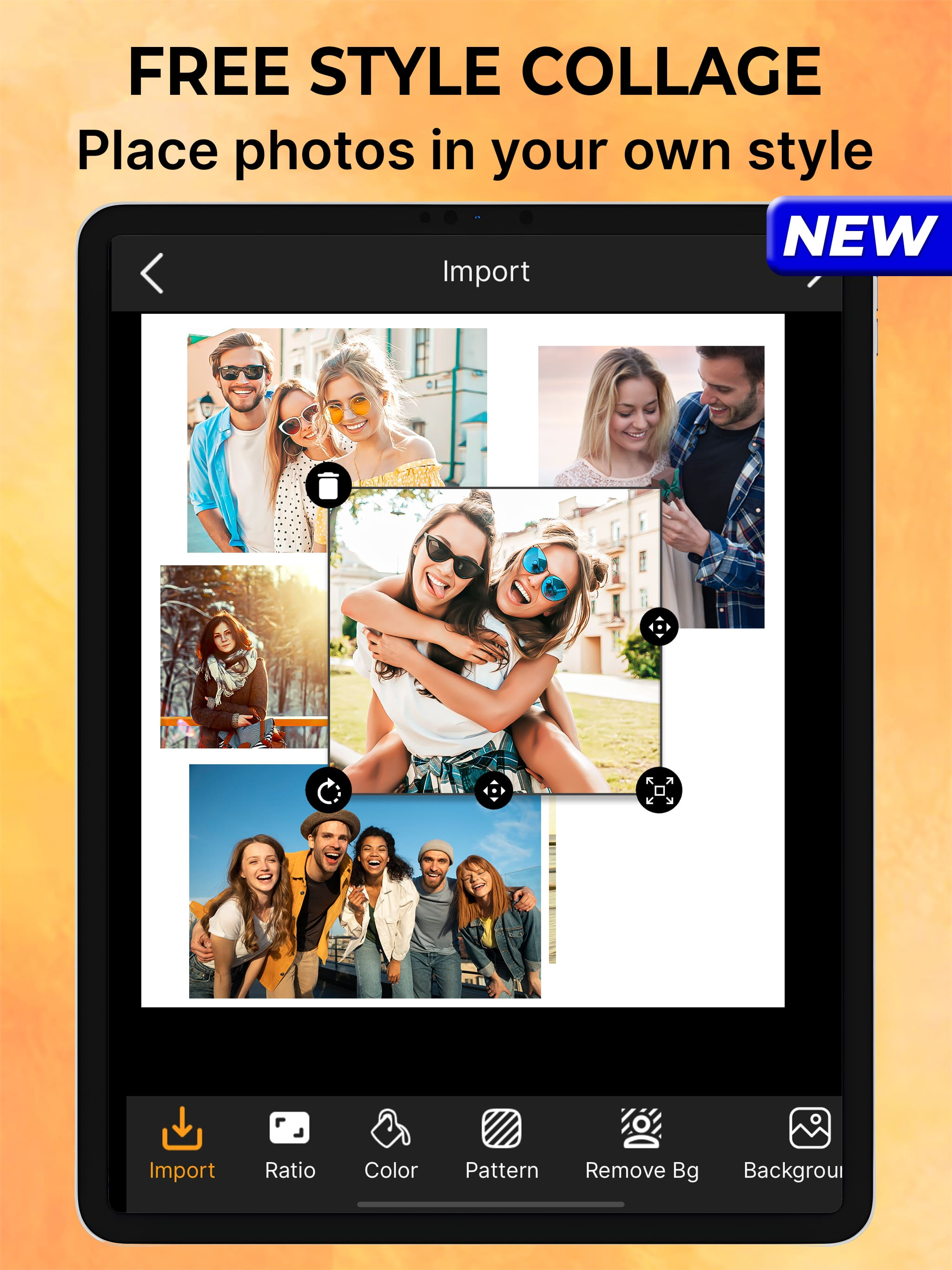 Photo Shape Collage Maker.