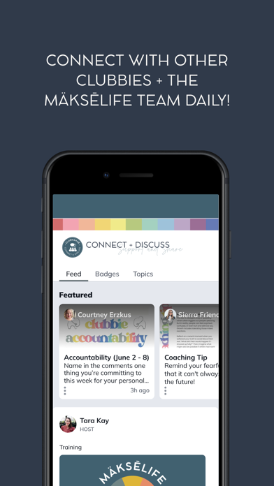 ClubMäksē by MäksēLife™ iPhone screenshot 3 - Social Networking app