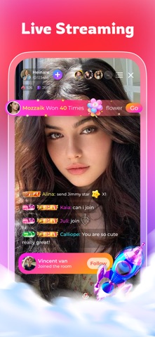 BoloUp-Live&Chat Screenshot 1 of 5