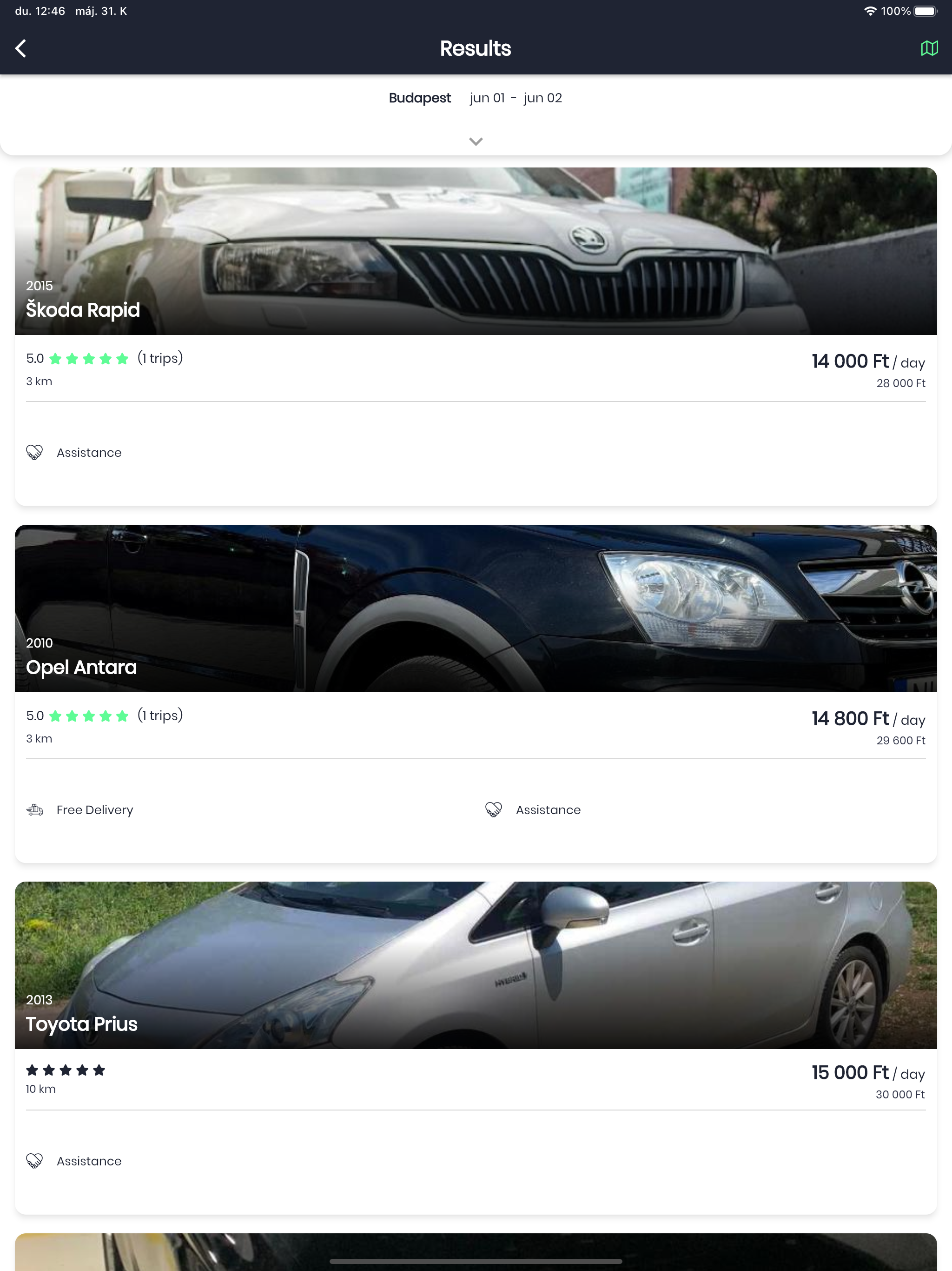 RentBen - Carsharing