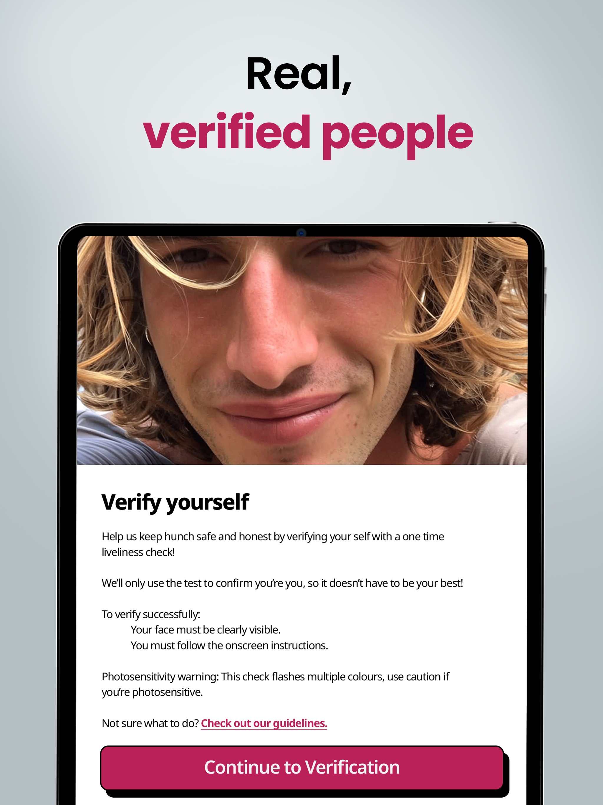 Hunch Dating App: Vibe & Meet