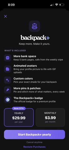 Backpack - Social Inventory Screenshot 9 of 10