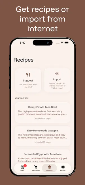 Peeply: Pantry & Meal Planner screenshot 4