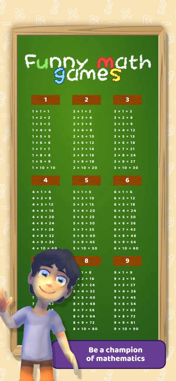 Screenshot #1 pour Jeux de Maths - 4 Opérations
