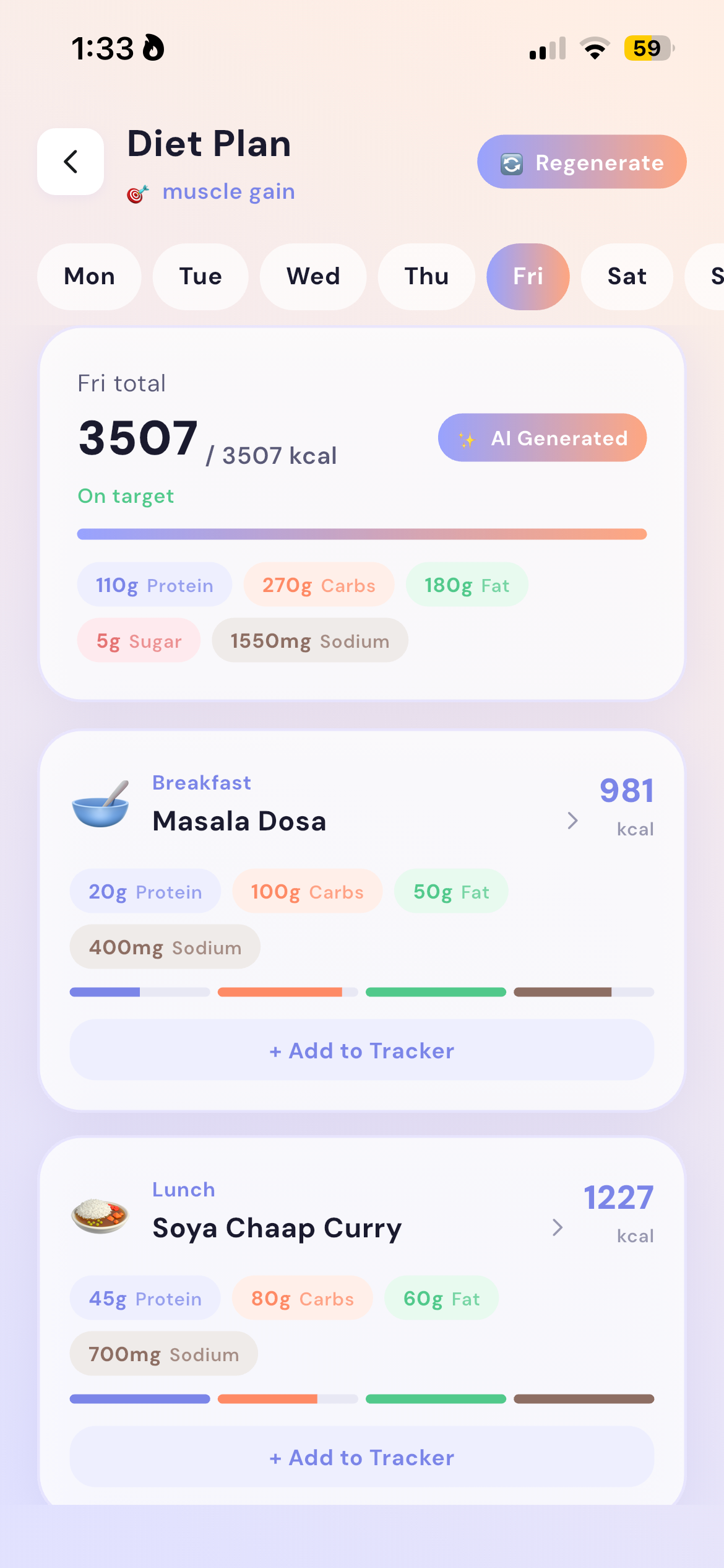 Tikel: AI Nutrition screenshot 4