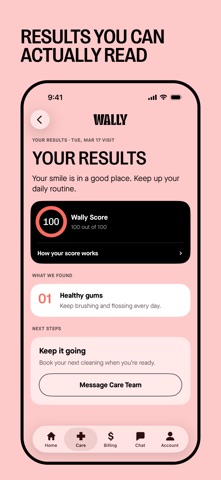 Screenshot 3 of Wally Health App