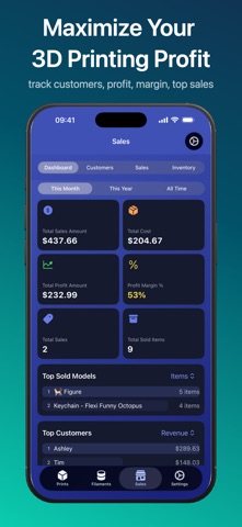3D Print Cost Price Calculator iPhone screenshot