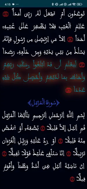المصحف المحمدي الرقمي screenshot 2