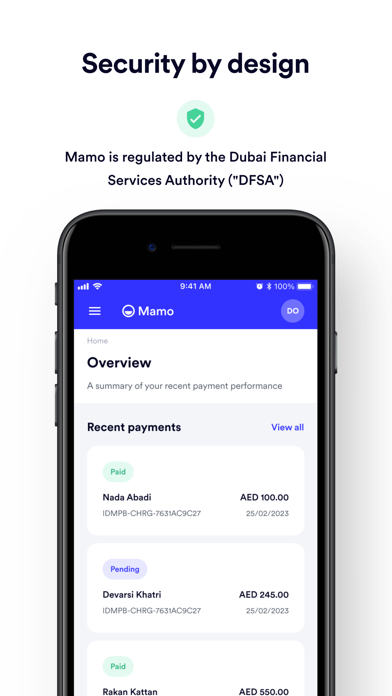 Mamo Business Screenshot
