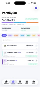 Finansim: Portföy ve Gider screenshot