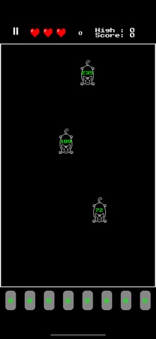 Bit Invaders screenshot