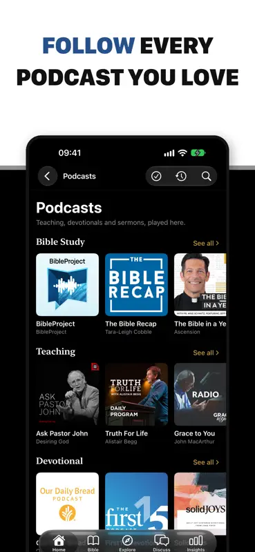 Bible: Chat, Widgets, Audio screenshot 5 of 10
