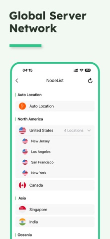 Vine VPN – Fast Open Tunnel iPhone screenshot