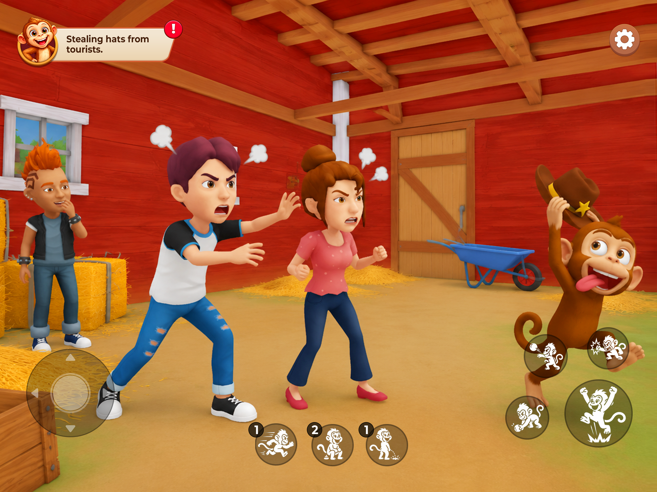 Cheeky Monkey: Farm Pranks screenshot 8