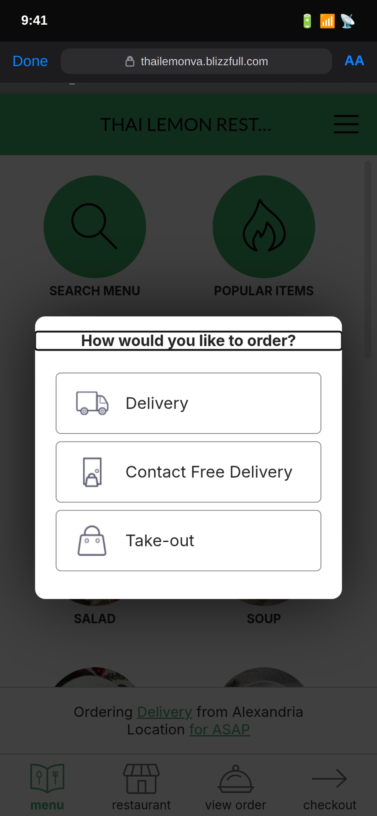 Screenshot 4 of Thai Lemon Restaurant