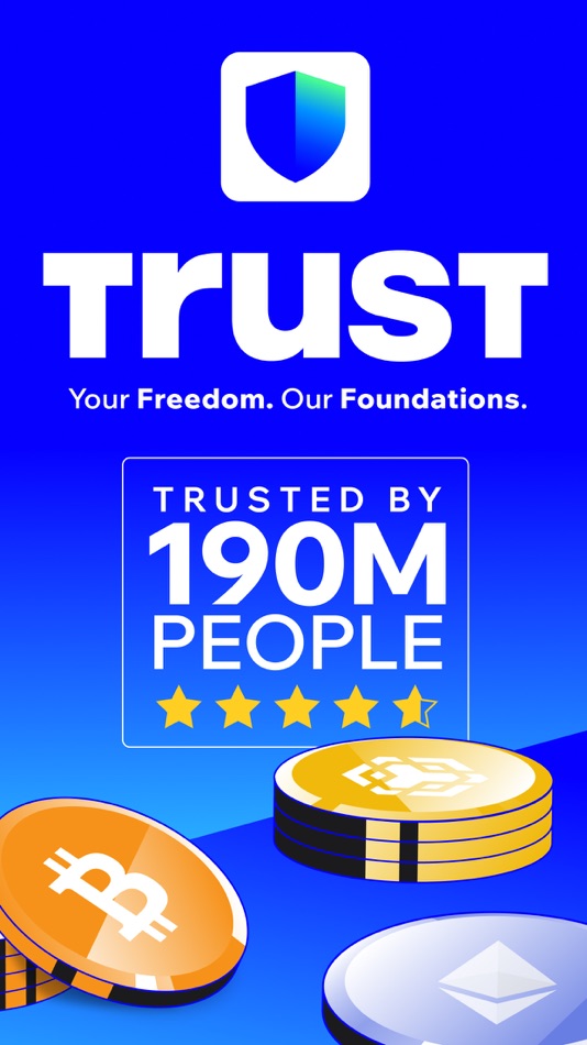 #1. Trust: Crypto & Bitcoin Wallet (iOS) 由: DApps Platform Software Services Ltd.