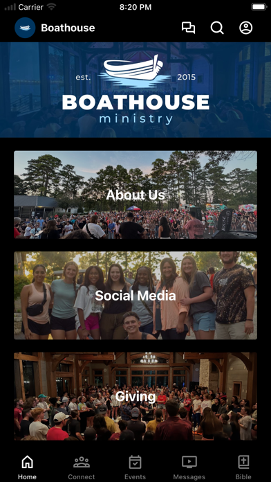 Boathouse Ministry Screenshot