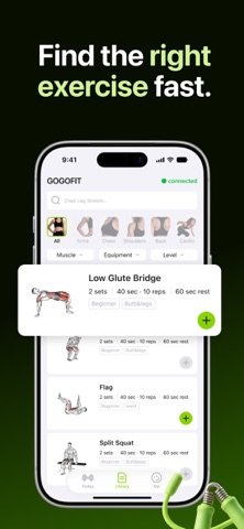 GogoFit: Gym Workout Plan skærmbillede 5
