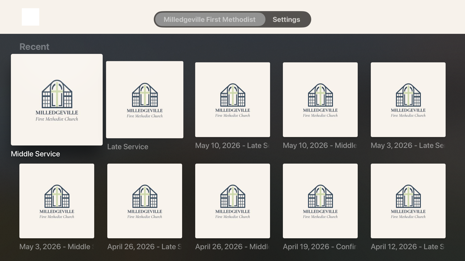 Milledgeville First Methodist screenshot 13