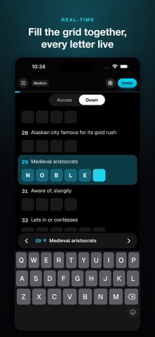 Puzzle Party Crosswords Screenshot 1 of 6