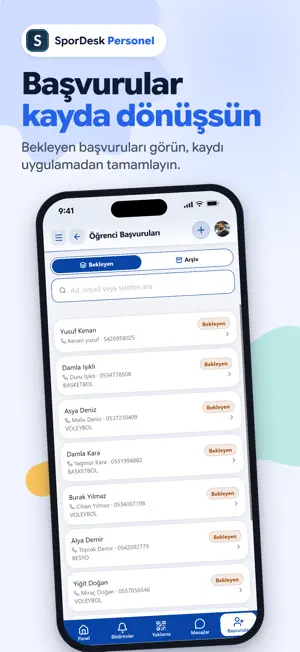 Personel - SporDesk screenshot 4