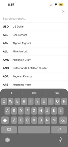 Currency Converter: Multi&Save screenshot