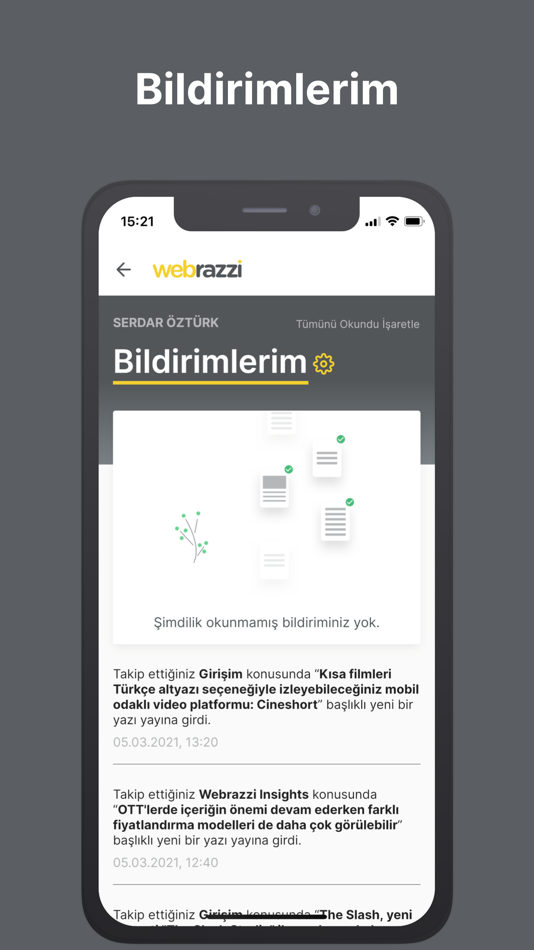 #6. Webrazzi (iOS) By: Webrazzi