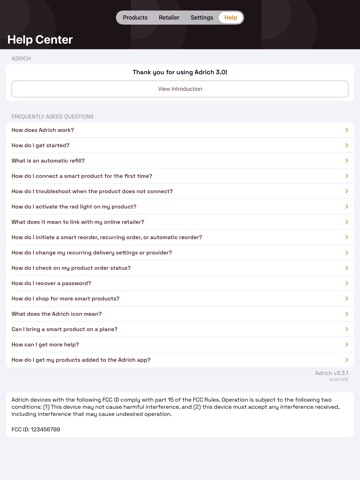 Adrich Fillagain iPad screenshot