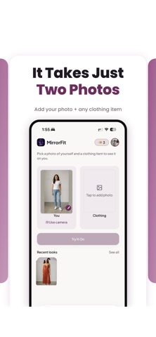 MirrorFit – Virtual TryOn Screenshot 1 of 4