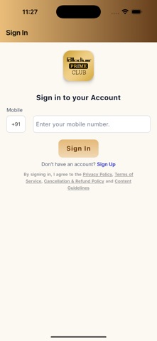 Palladium Prime Club app screenshot 2