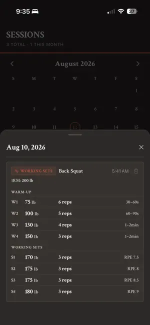 Good Gym Calculator screenshot 3